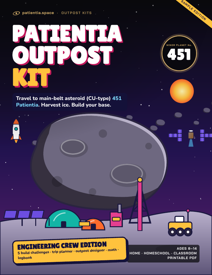 Patientia Outpost Kit sample, page cover